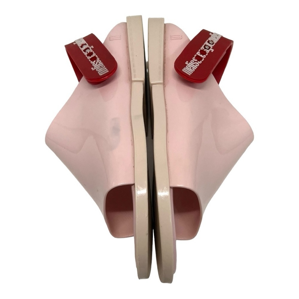 Melissa Twist Pink Jelly Slingback Scented PVC Casual Flat Sandals Women 8 - Picture 11 of 14